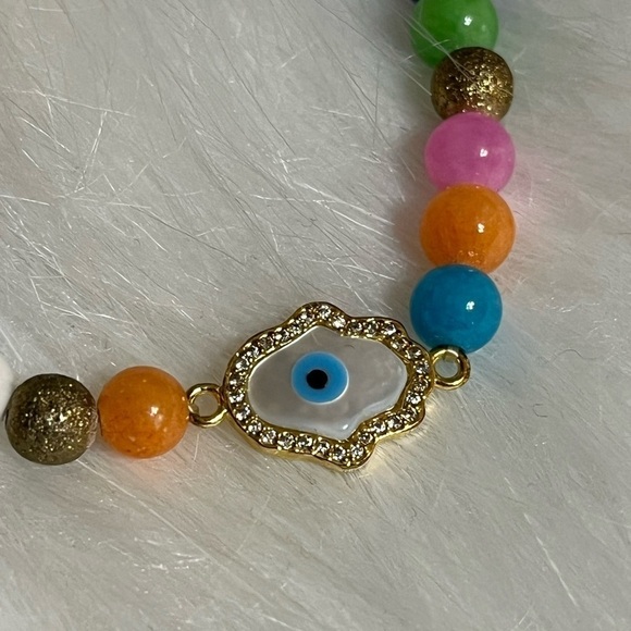COLORFUL Evil Eye Bracelet - Picture 2 of 12